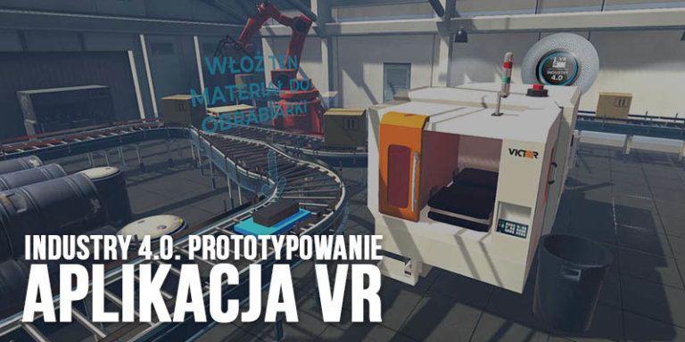 inteligentna aplikacja VR industry 4.0 prototypowanie