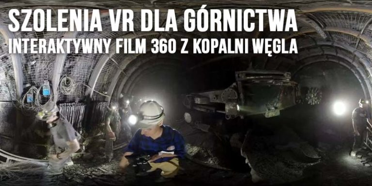 Szkolenia VR dla górnictwa