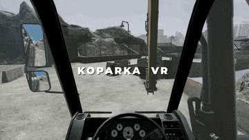 Sterowanie koparką VR