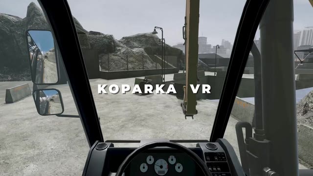 Symulator koparki VR