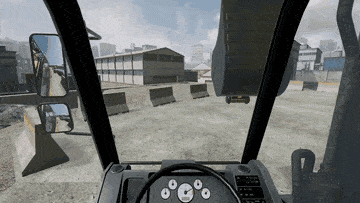 Załadunek urobku w VR
