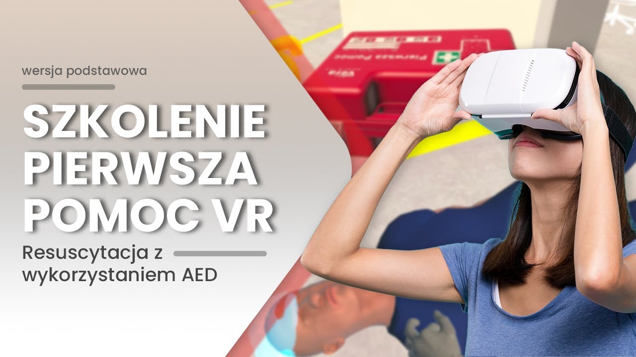 Pierwsza Pomoc VR — Resuscytacja z wykorzystaniem AED (wersja podstawowa)