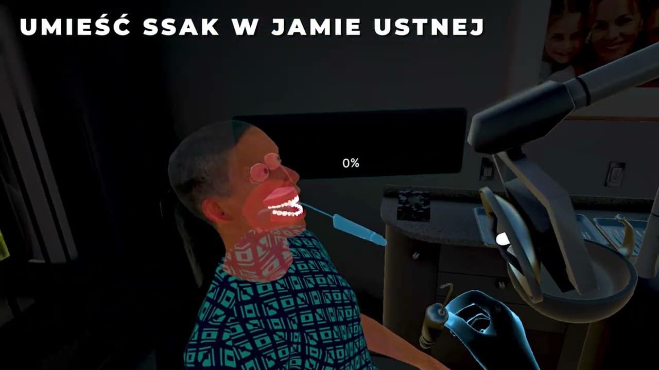 Higienistka stomatologiczna VR — skaling i piaskowanie