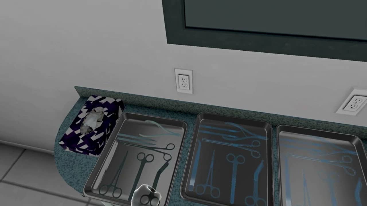 Technik sterylizacji medycznej VR — przyjęcie narzędzi
